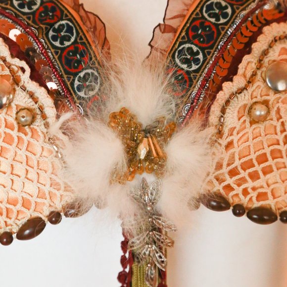 Eclectic Belly Dance Costume Bra - Picture 3 of 11